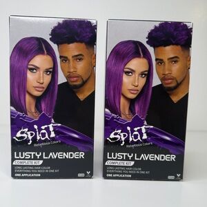 2 Splat Lusty Lavender Hair Color Kits